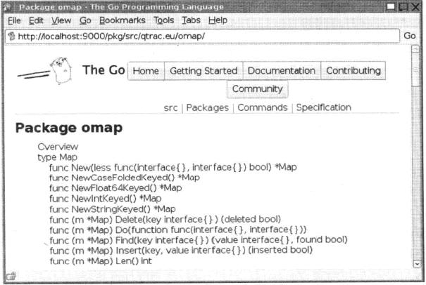 omap 包的文档